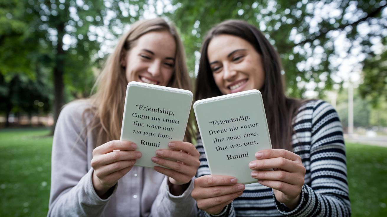 Rumi Friendship Quotes Spark Joyful Bonds